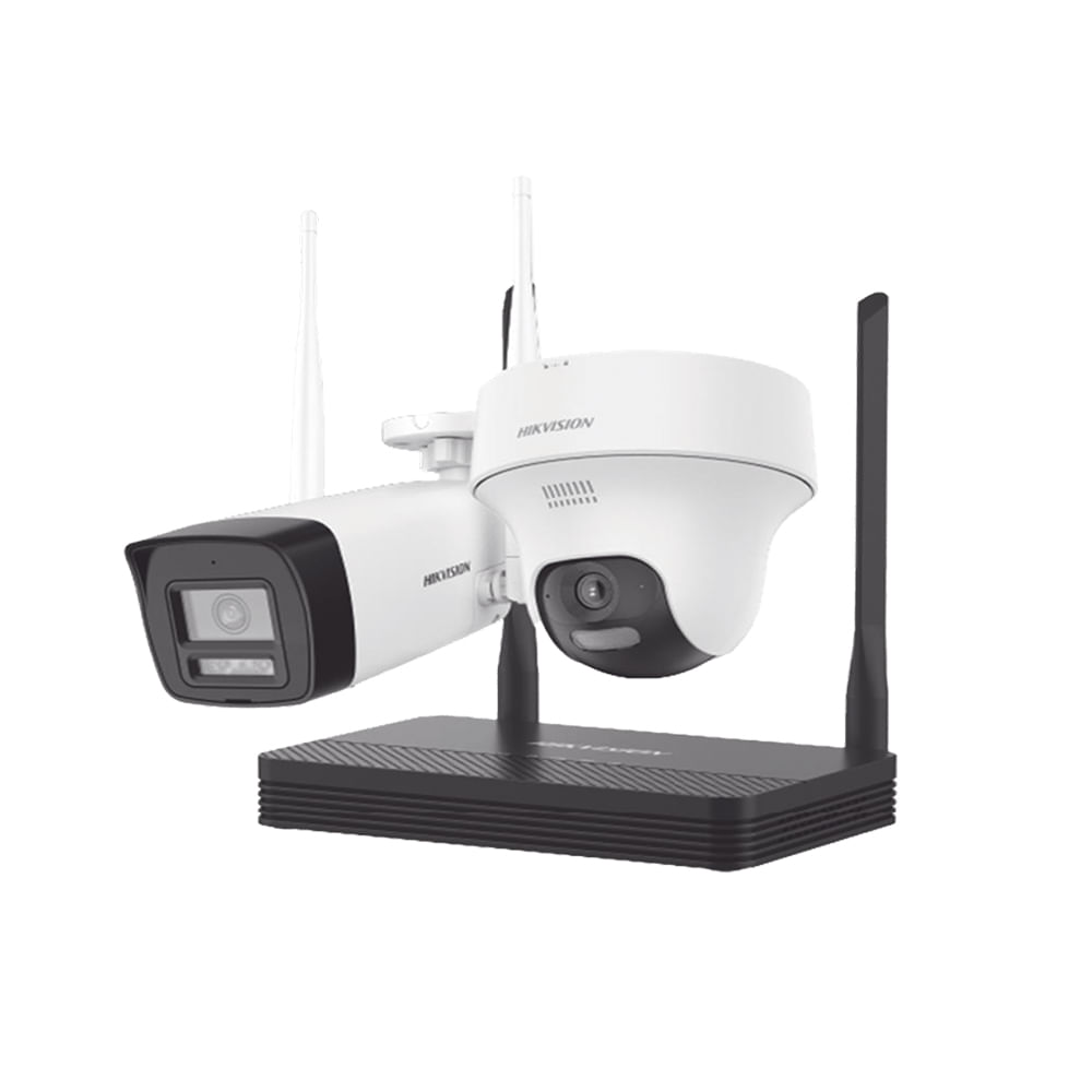 Cámara de Vigilancia Hikvision 4MP H.265, Bullet y Turret, Visión Nocturna, Conectividad IP