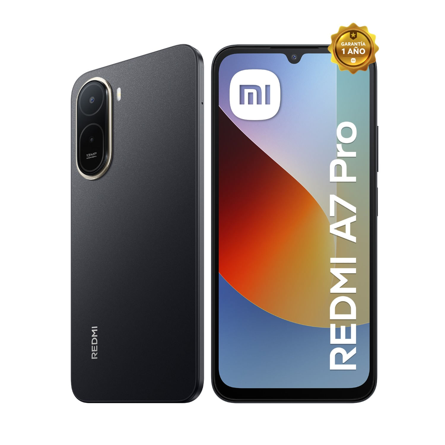 Celular Redmi A7 Pro Black 4GB RAM + 128GB ROM
