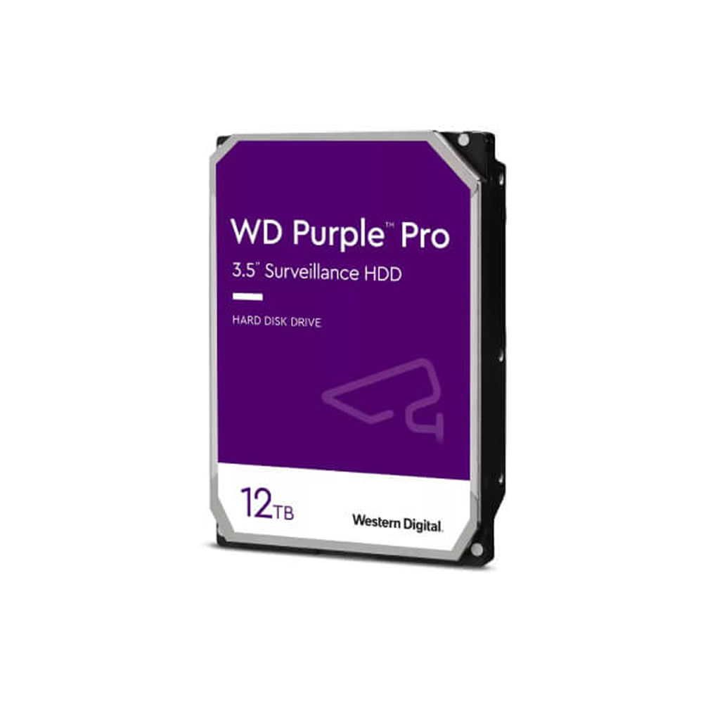 Disco Duro Externo WD Purple Pro 12TB para Vigilancia Alta Capacidad y Rendimiento Optimizado