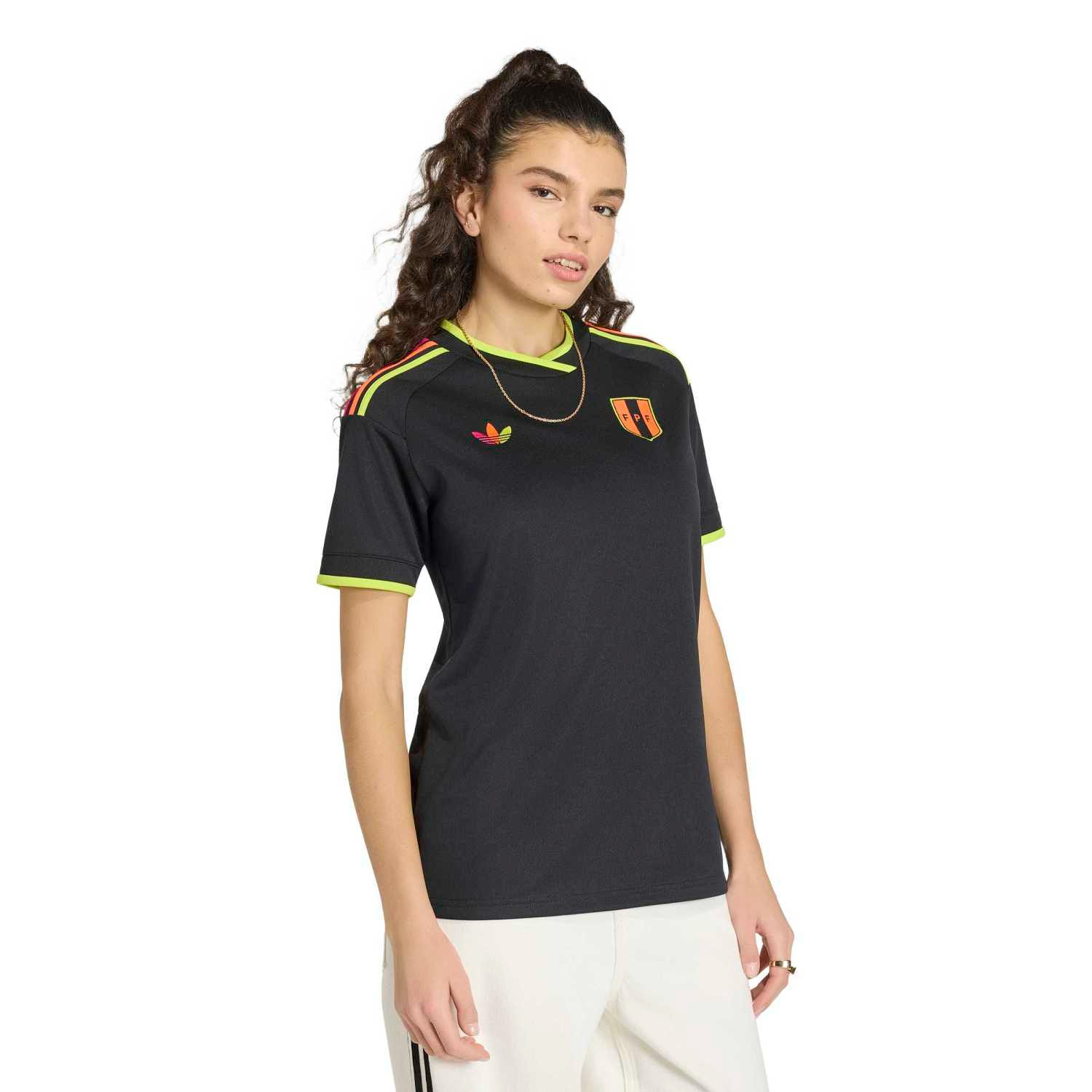 Camiseta Deportiva Adidas Mujer Fpf A Jsy W Jz8898 Negro