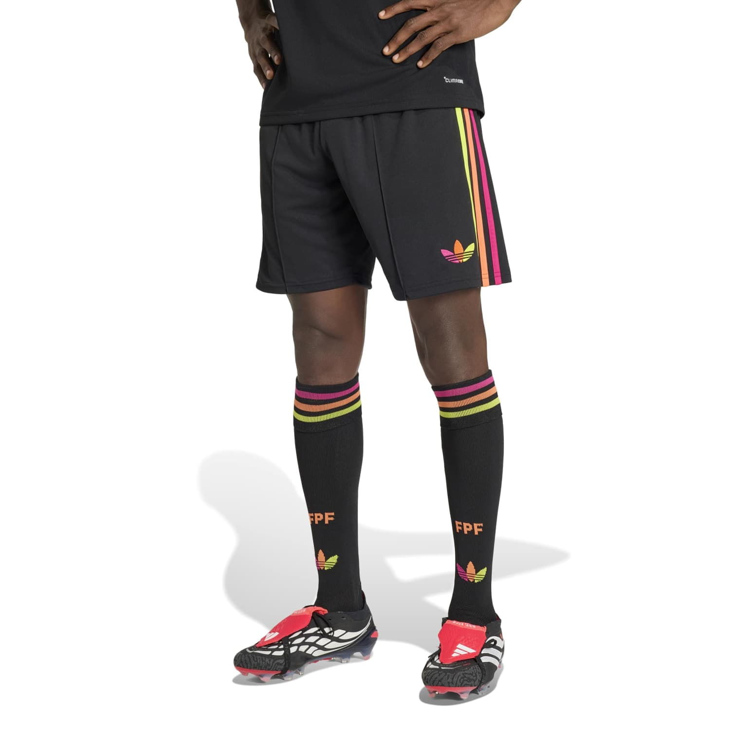 Short Deportivo Adidas Hombre Fpf A Sho Jl8659 Negro