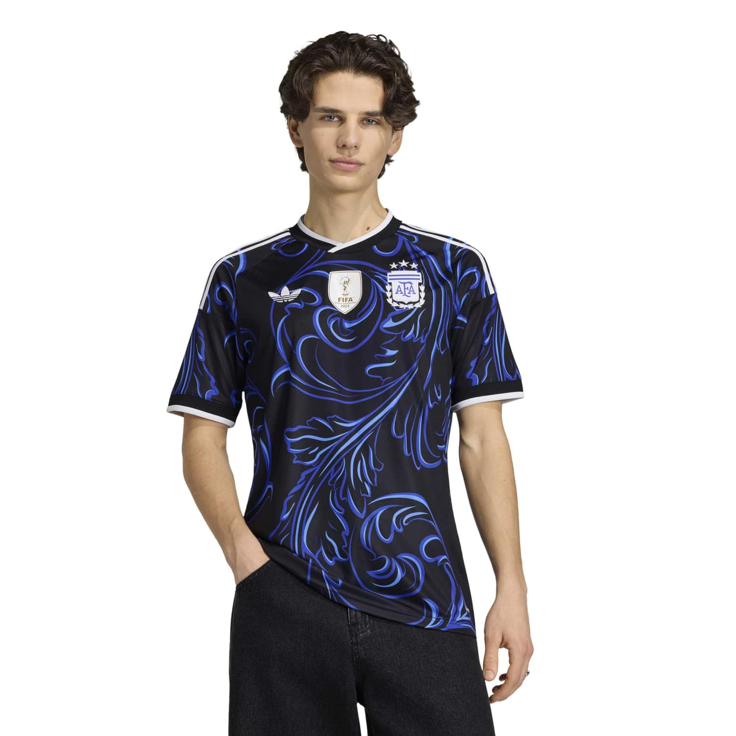 Camiseta Deportiva Adidas Hombre Afa A Jsy D Jm8395 Negro