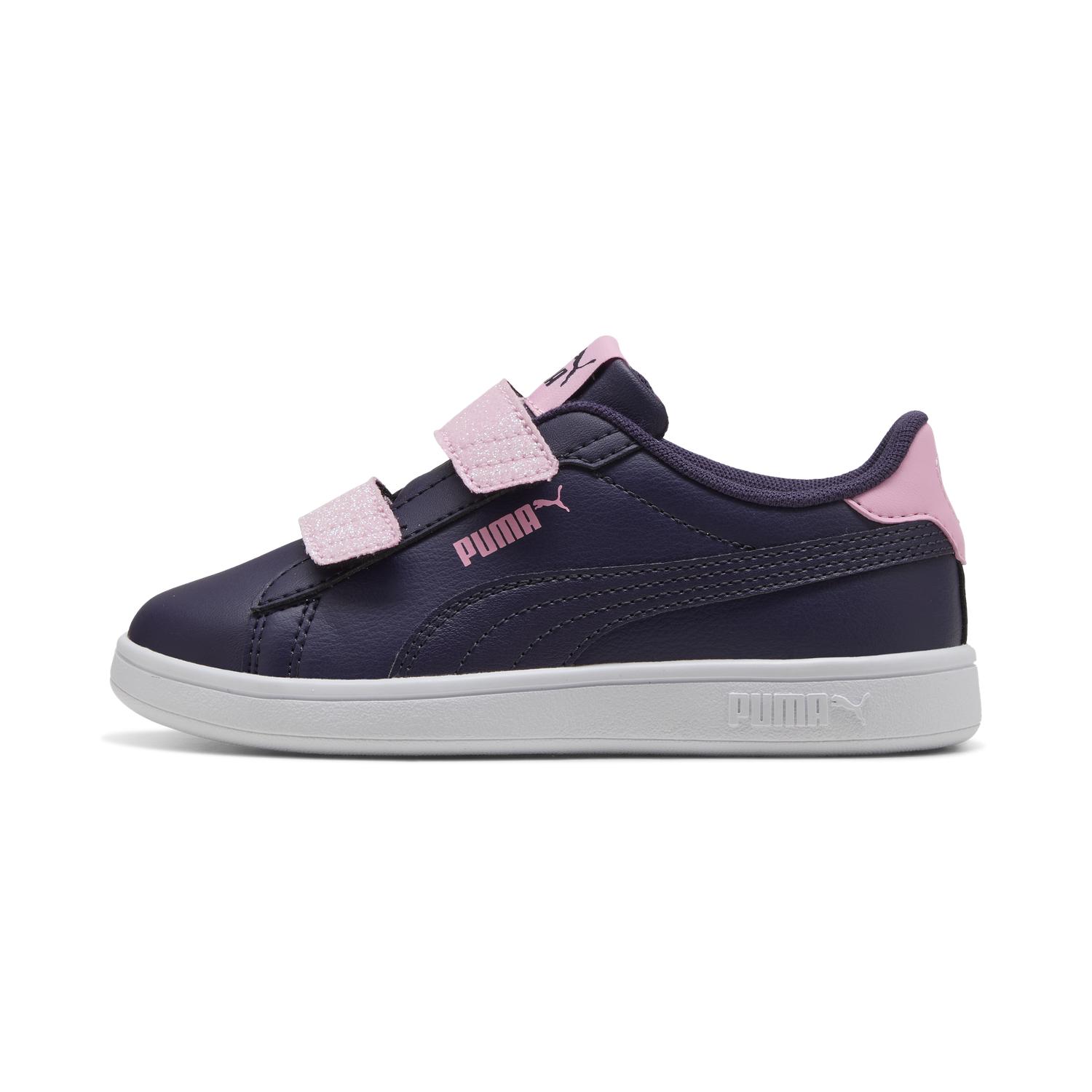 Zapatillas Urbanas Puma Niña 395609 09 Smash 3.0 L Glitter Velcr