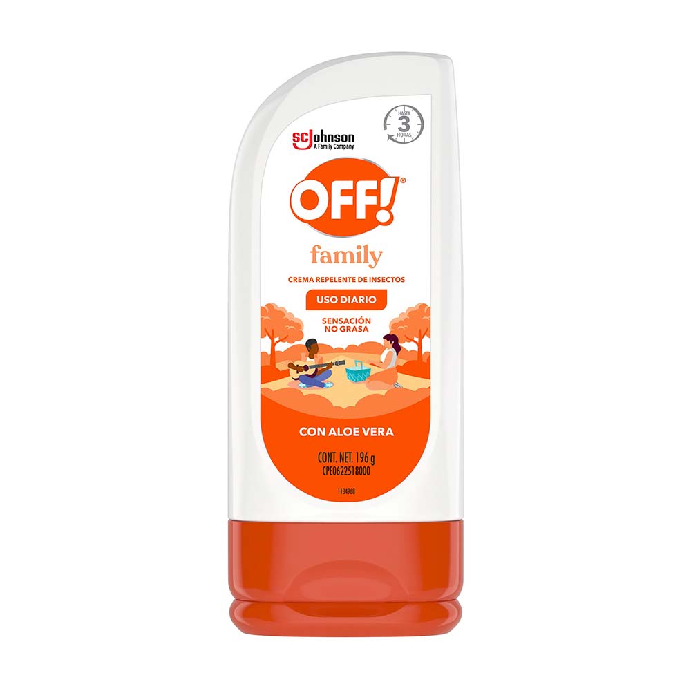 Repelente en crema Off Family 196gr Repelente en crema Off Family 196gr