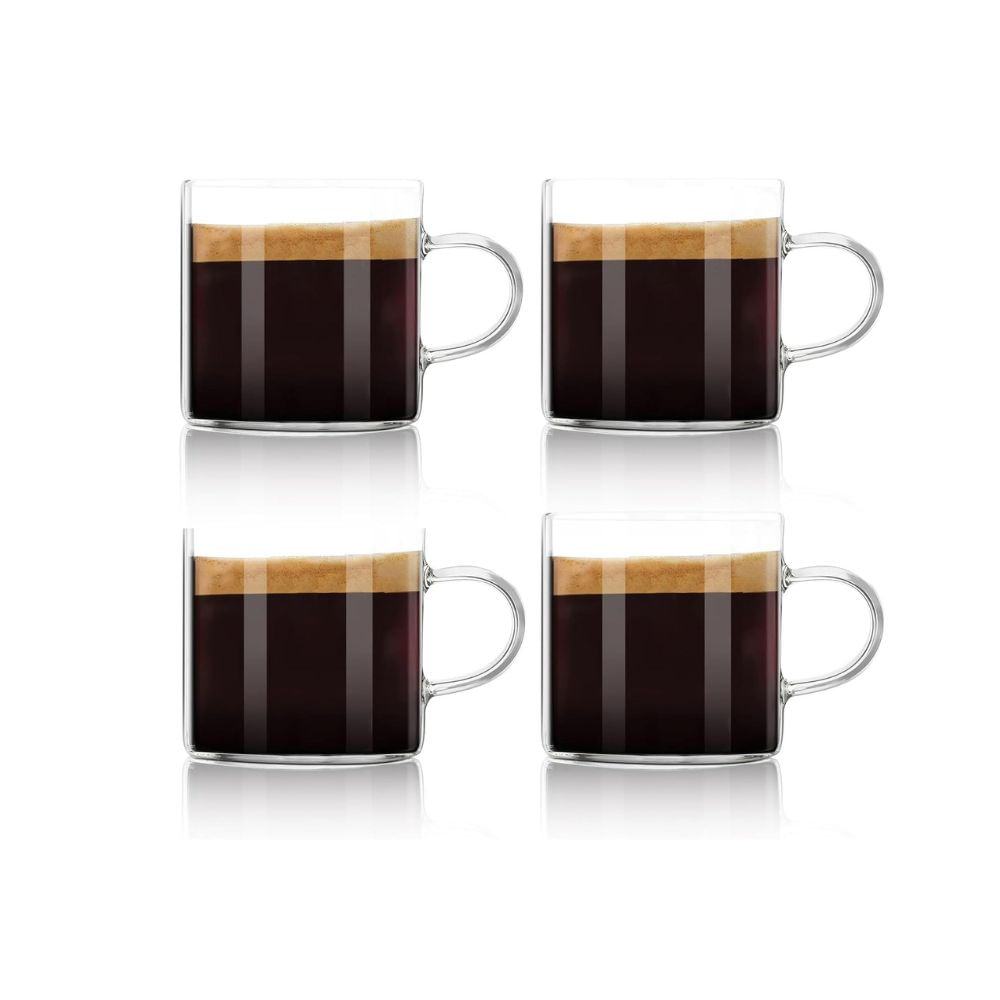 Set de cuatro tazas espreso 90 ml