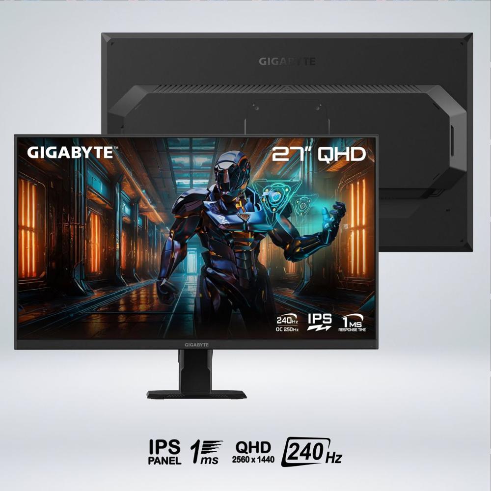 MONITOR GAMER GS27Q X QHD 27'' IPS 240hz 1ms HDR AMDfreesync