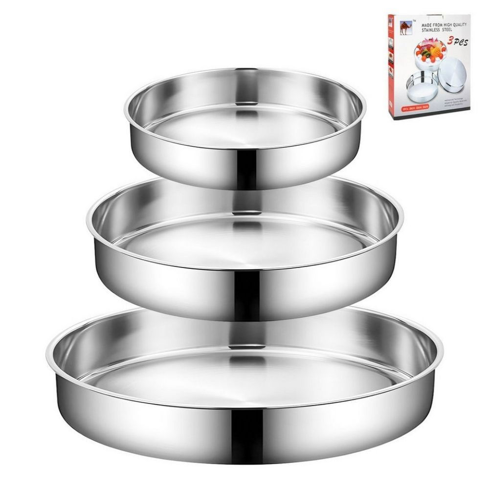 Set de Bandejas para Honear Tortas Kekes y Postres