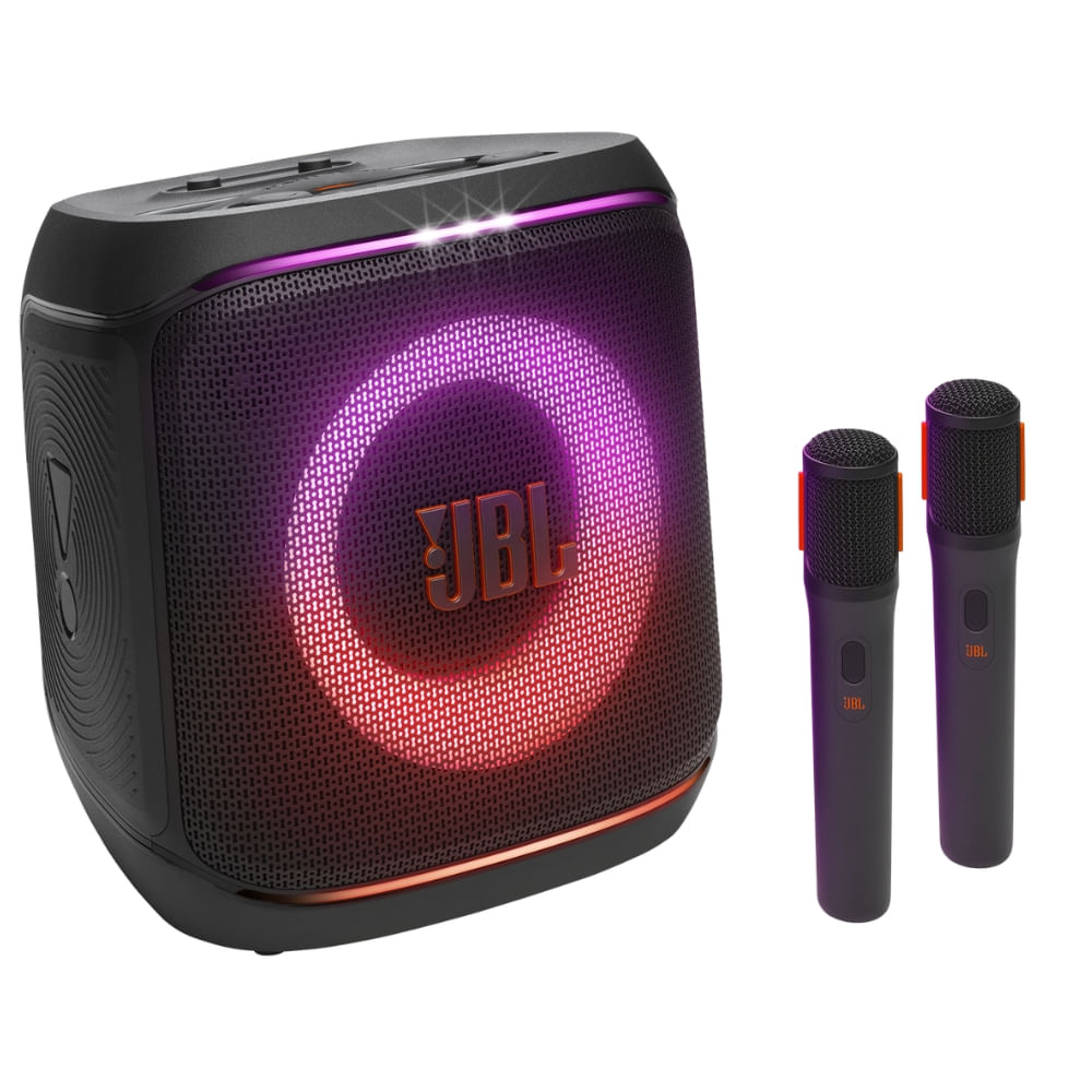 Parlante Bluetooth JBL Partybox Encore 2 100W IPX4 Negro con dos microfonos