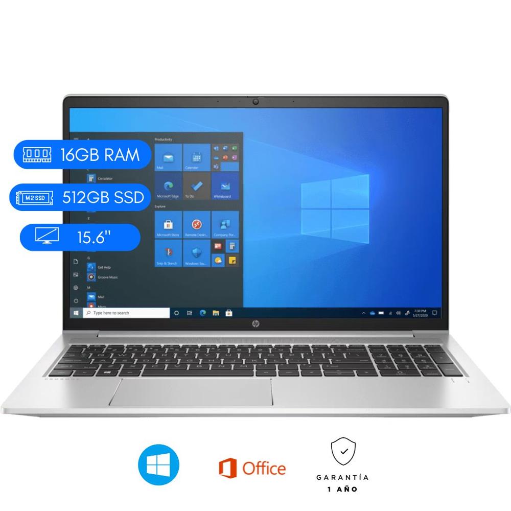 LAPTOP REACONDICIONADA HP 450 G8 CORE I7 11VA 16GB DDR4 512 M.2 PANTALLA 15.6