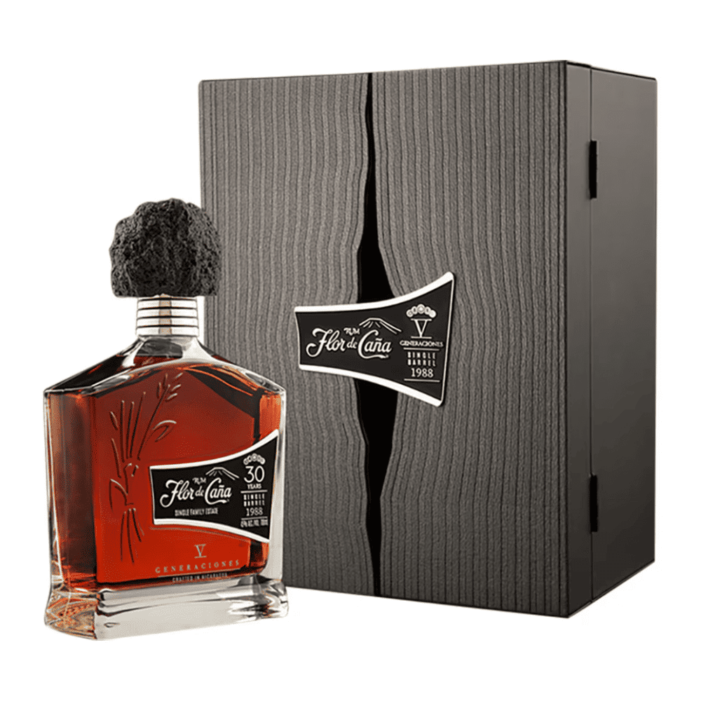 Ron FLOR DE CAÑA 30 años Botella 750ml