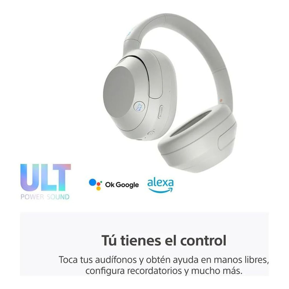 Sony Audífonos Inalámbricos Wh-ult900 Noise Cancelling Color Blanco ...