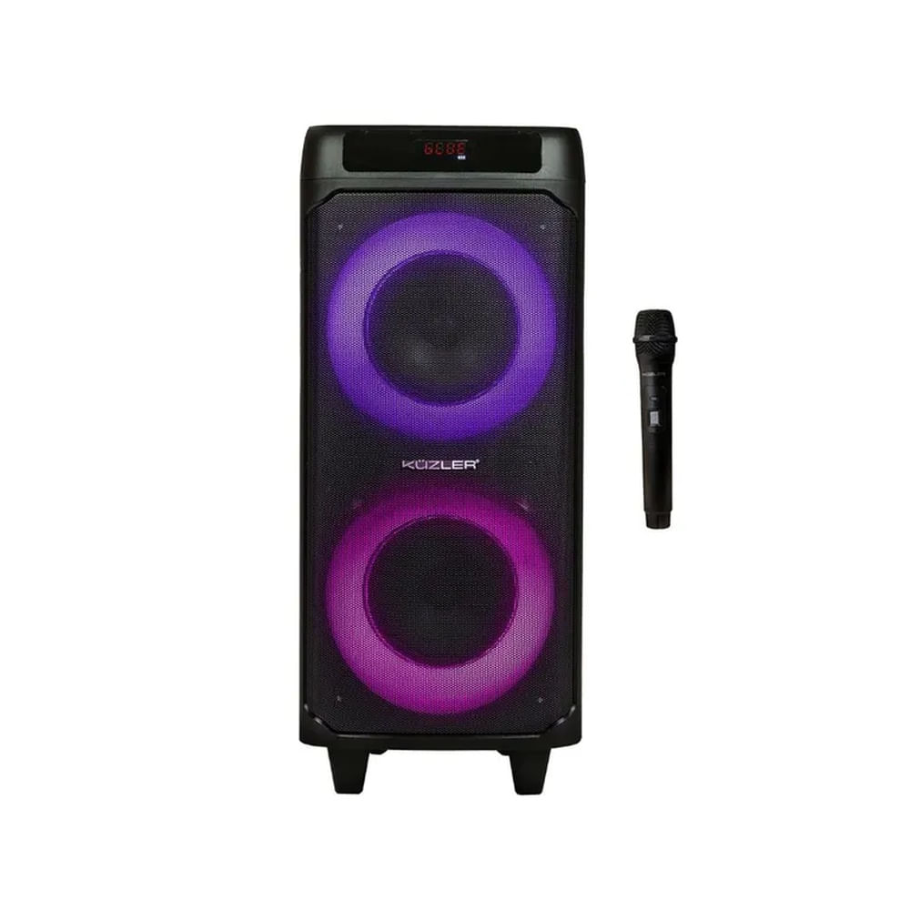 PARLANTE KUZLER KARAOKE CON MICRÓFONO INCLUIDO 1400W ROCKBOX-1