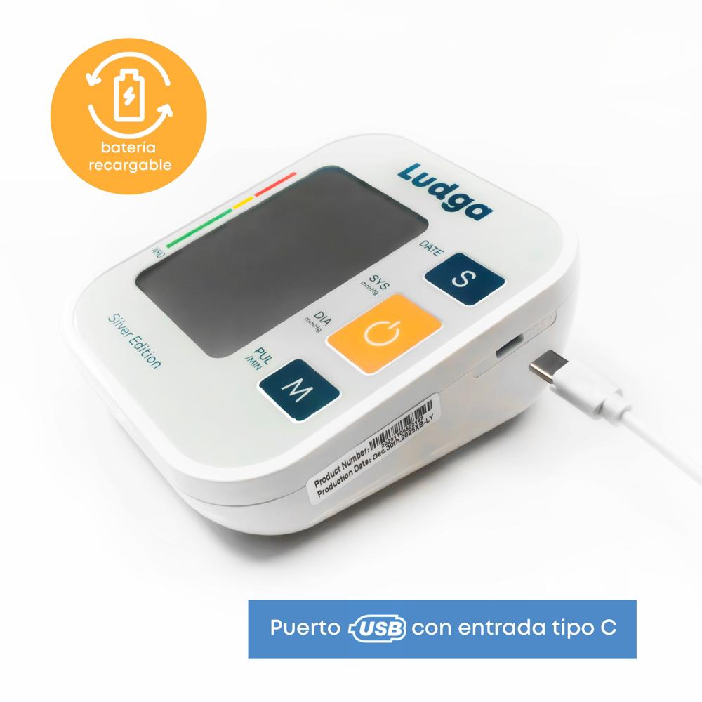 Tensiómetro Digital LUDGA Silver Edition LDG 5484