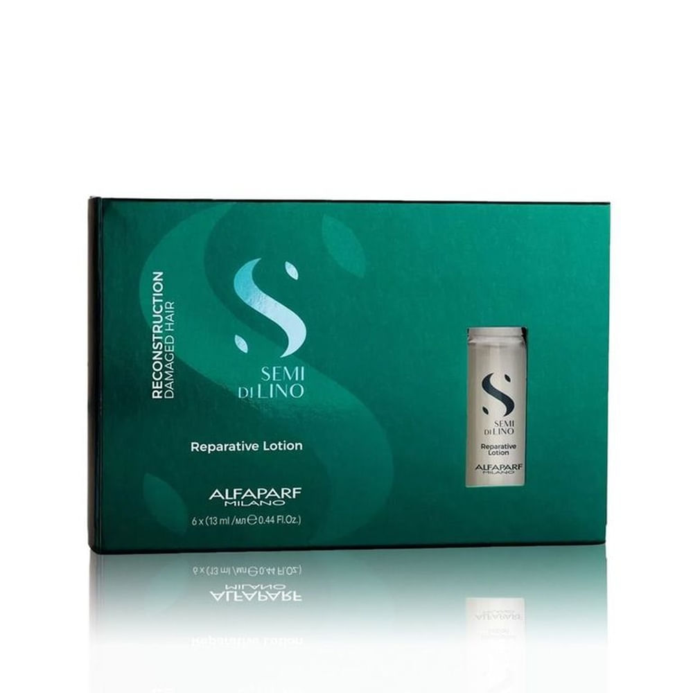 Alfaparf Semi di Lino Reconstruction Reparative Lotion 6x13Ml ampollas