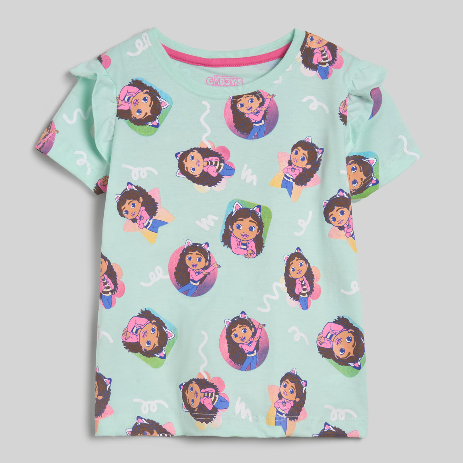 Polo Manga Corta Para Niña Alita Aop Gabbys Dollhouse