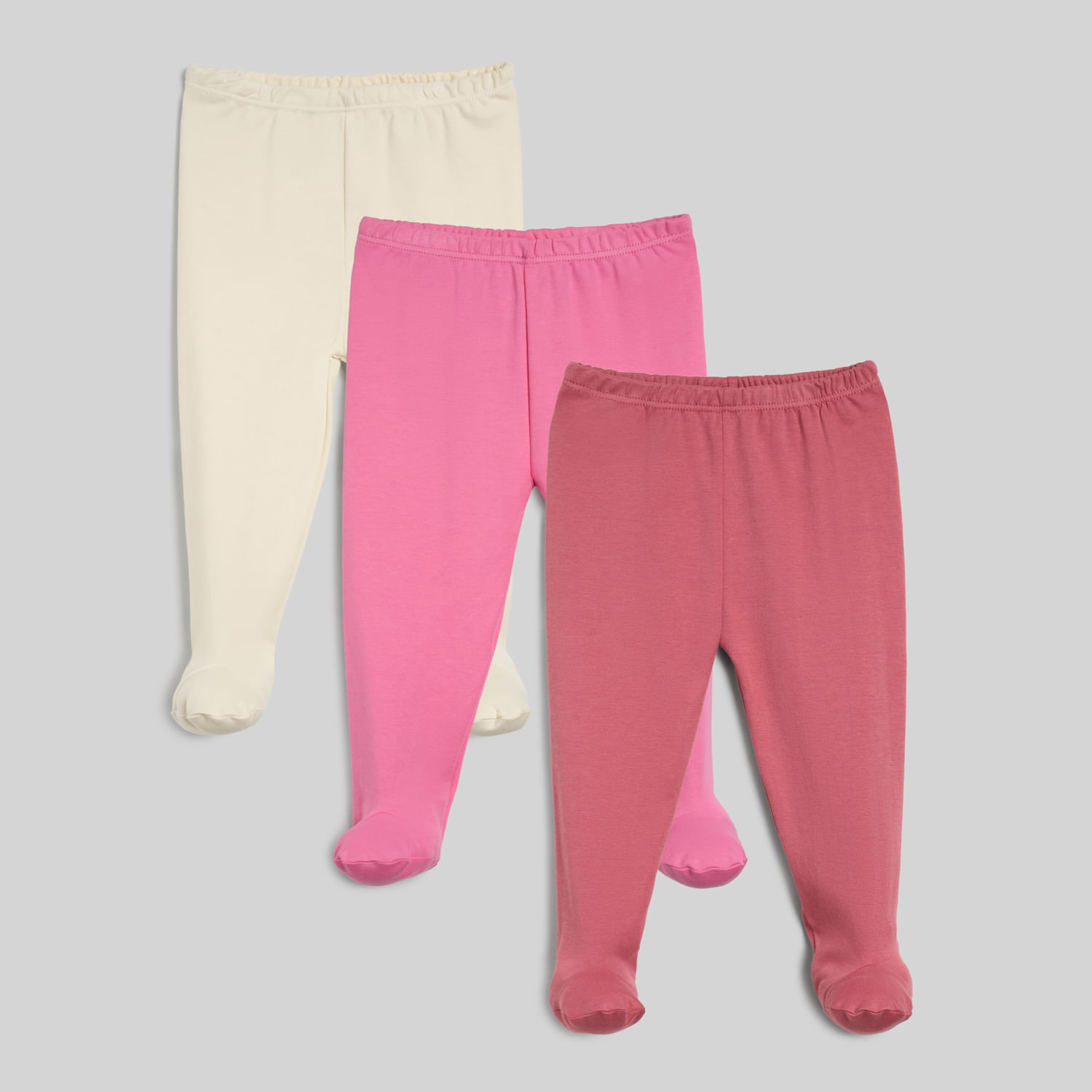 Pack X3 Pantalon Interno Para Recién Nacido Solid Baby Circus