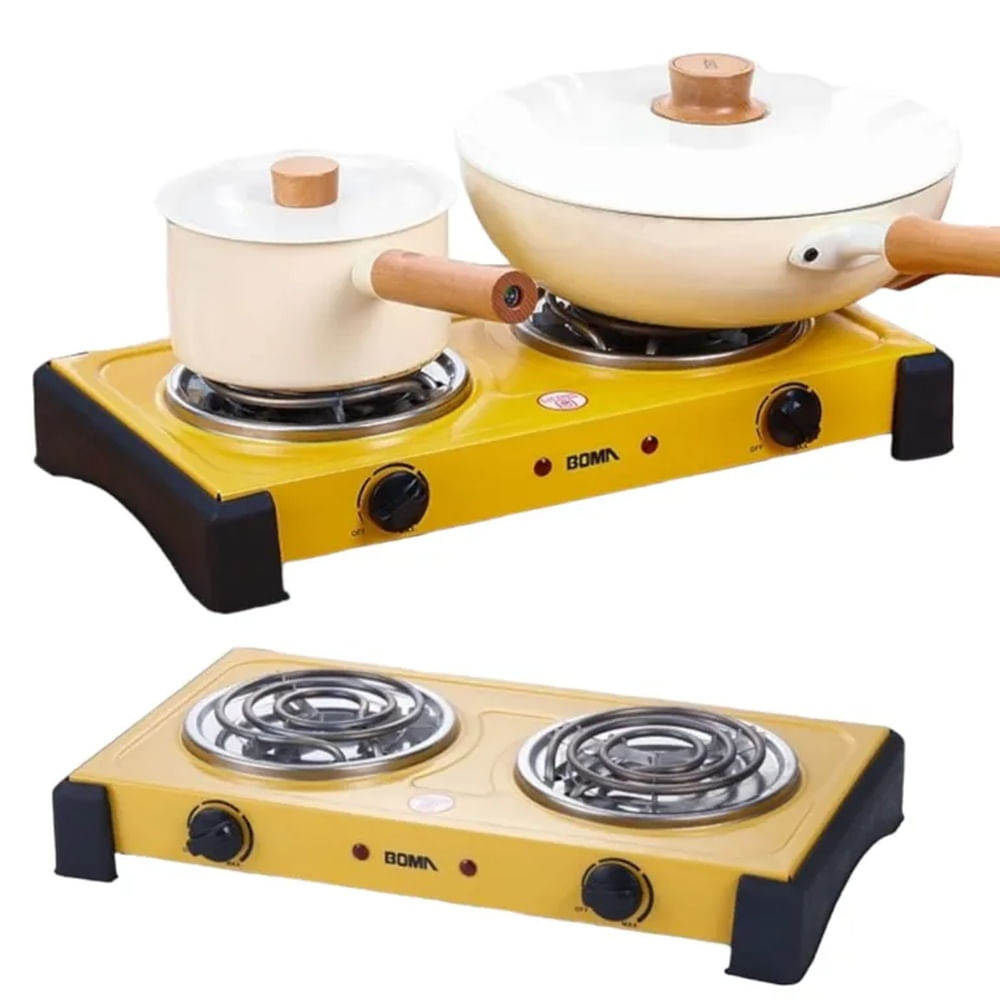 Cocina Electrica 2000 Watts Boma