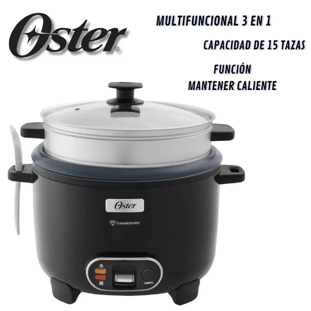 Oster Arrocera 3 en 1 de 12 Tazas de Capacidad  Oster