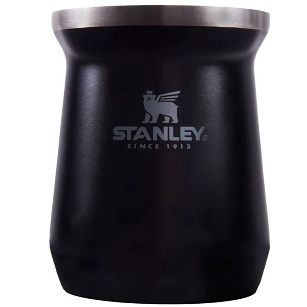 Matero Stanley Classic de 8 onzas Negro
