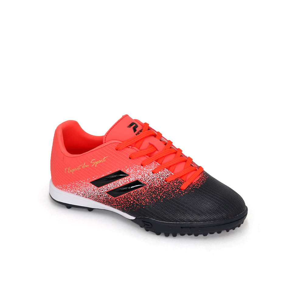 Zapatillas De Fútbol Niño PATRICK CUBARSI-N26 SALMON-BLACK