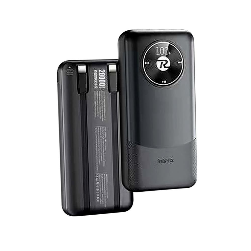 BATERIA EXTERNA REMAX RPP-38 20KMAH 20W NEGRO