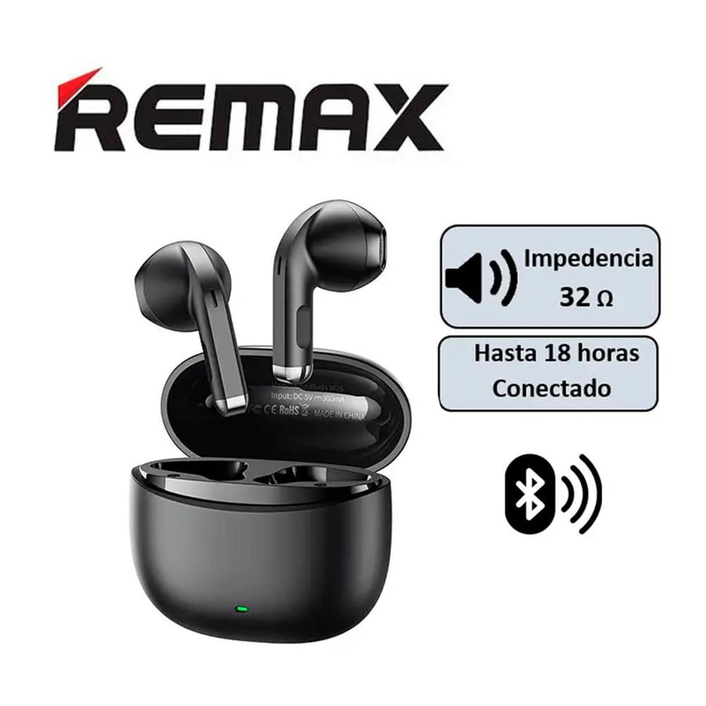 AUDIFONOS REMAX W26N TWS NEGRO