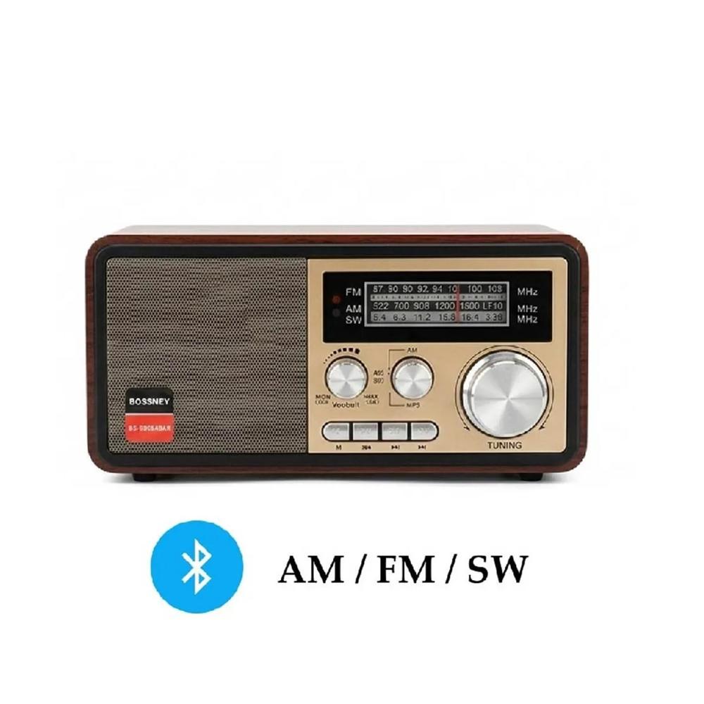 Radio Portatil AM FM Retro Vintage Parlante Bluetooth