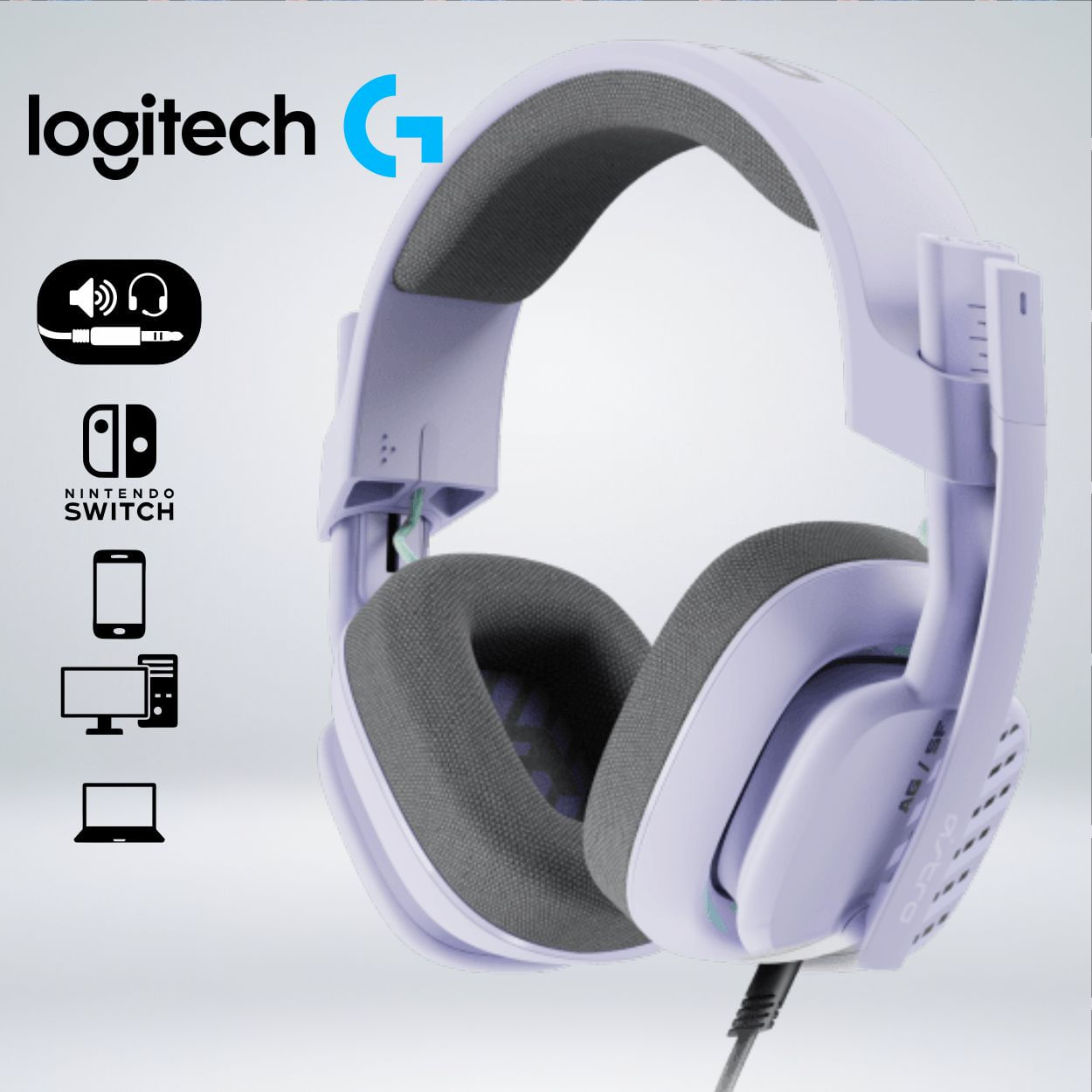 AUDIFONO GAMER ASTRO A10 G2 MULTI-PLATFORM PCMACPS5XBOXSWITCH LILA