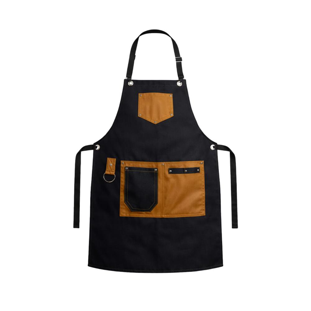 Mandil Parrillero Multiuso Chef y Grill Edition con Bolsillos Multifuncionales Ajustable