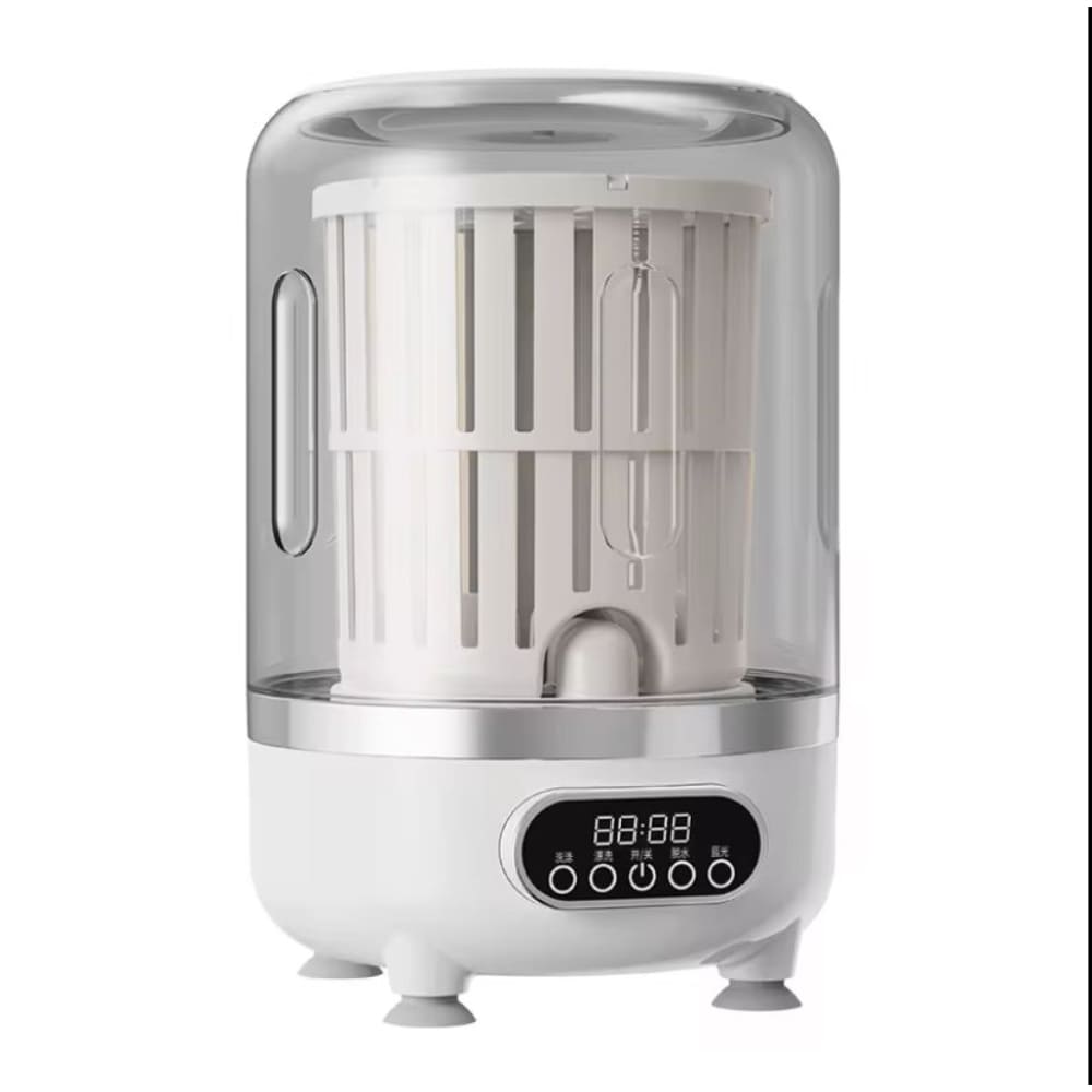 Mini Lavadora Portátil Compacta Multifuncional Con Secado Rápido Panel Digital Potente Limpieza