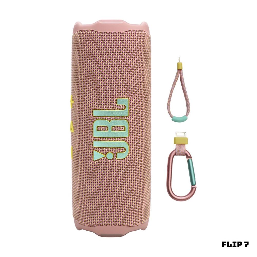 PARLANTE JBL BLUETOOTH FLIP 7 EXTRABASS ROSADO