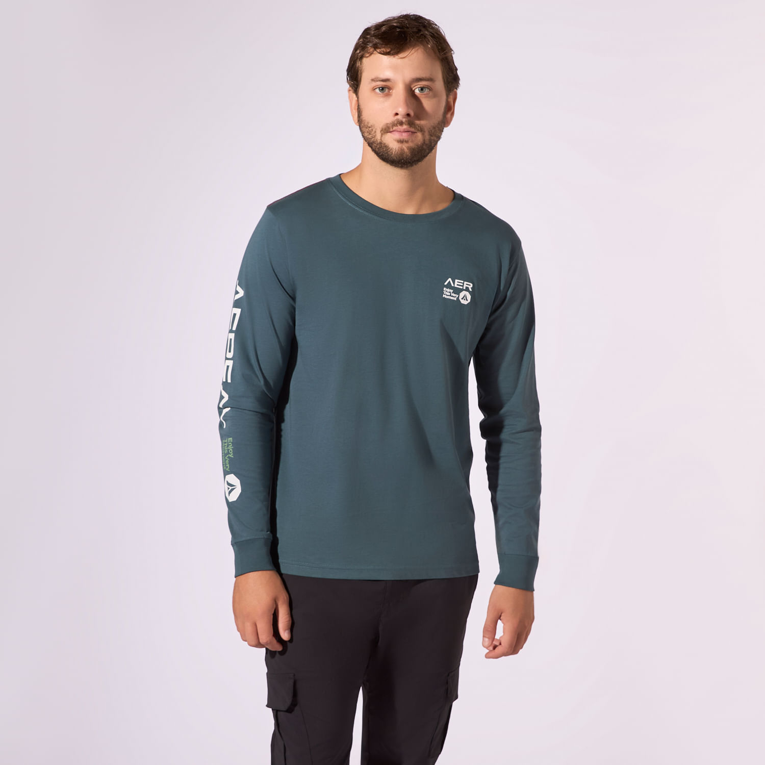 Polo Hombre Mangas Aereal