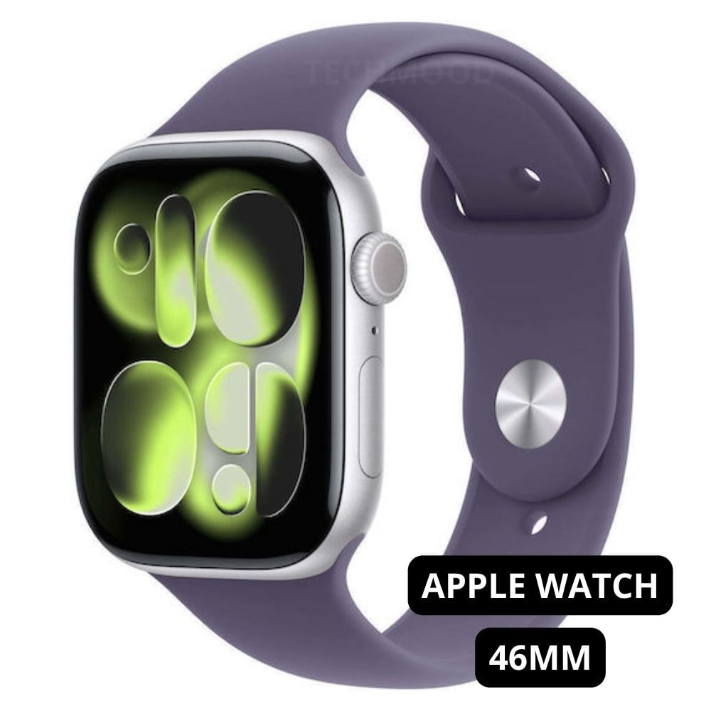 Apple Watch Series 11 Silver Aluminio GPS 46mm con Sport Band