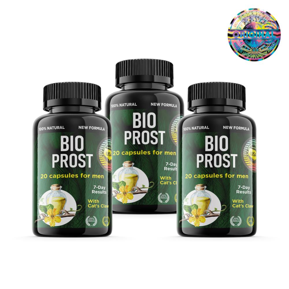 Bioprost 20 Cápsulas 3 Frascos