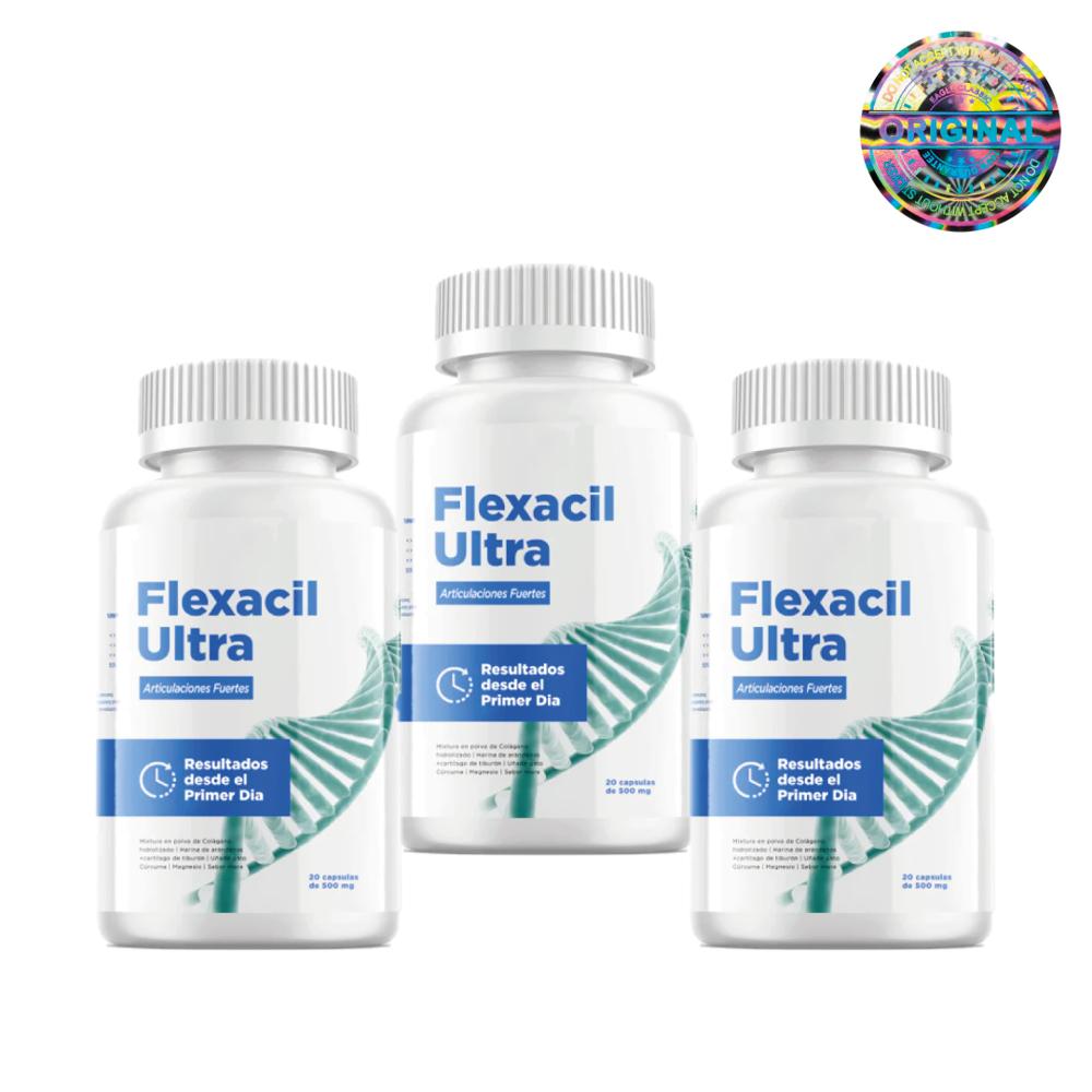 Flexacil Ultra 20 Cápsulas 3 Frascos