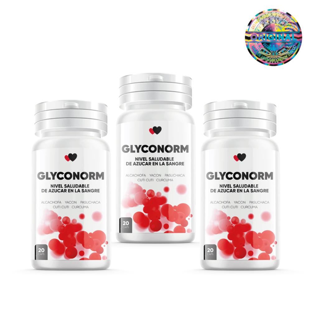 Glyconorm 20 Cápsulas 3 Frascos