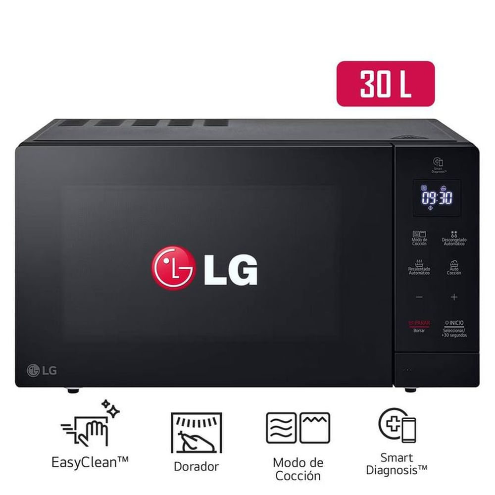 Horno Microondas LG MH7032JAS EasyClean 30L