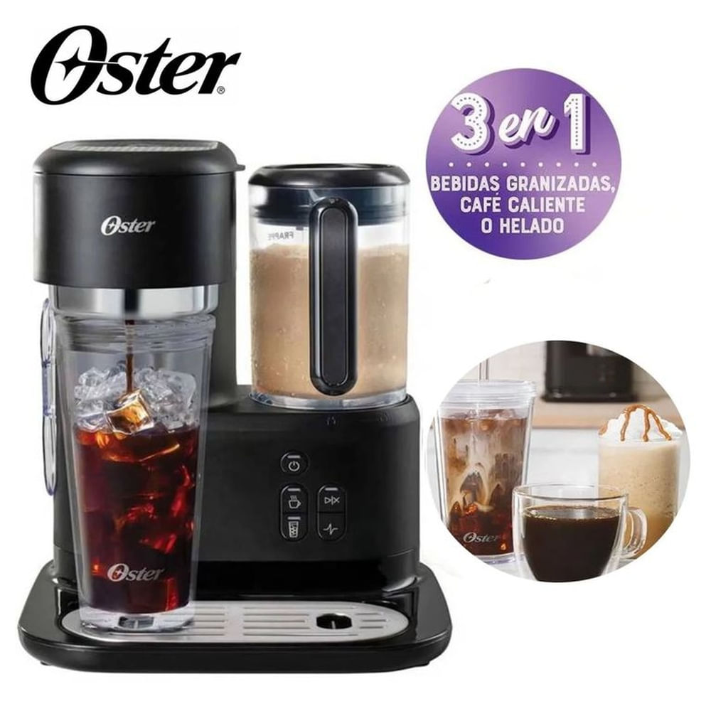 Cafetera frappé Oster®con licuadora BVSTDC03B