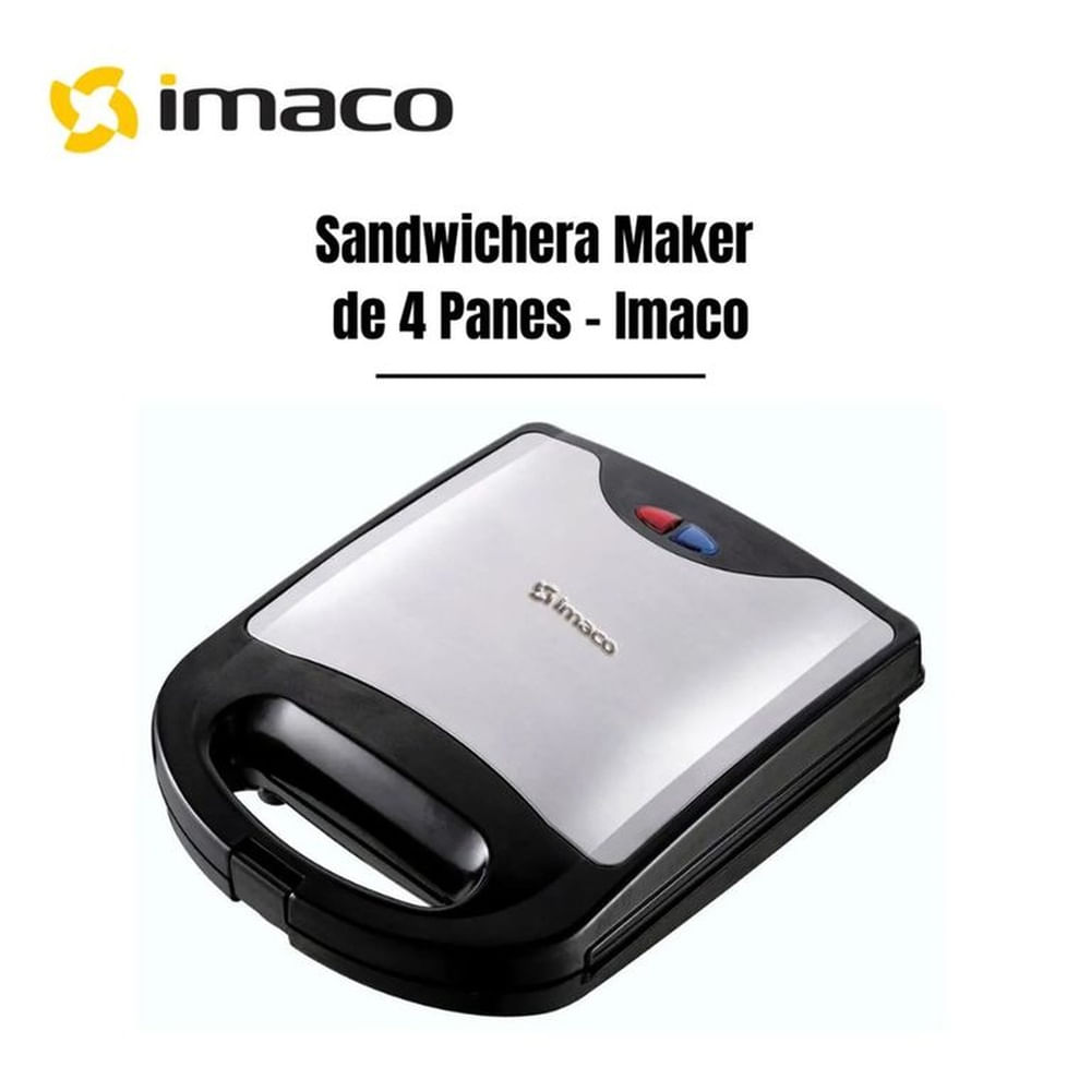 Sándwich Maker 4 Panes Imaco IST1004S