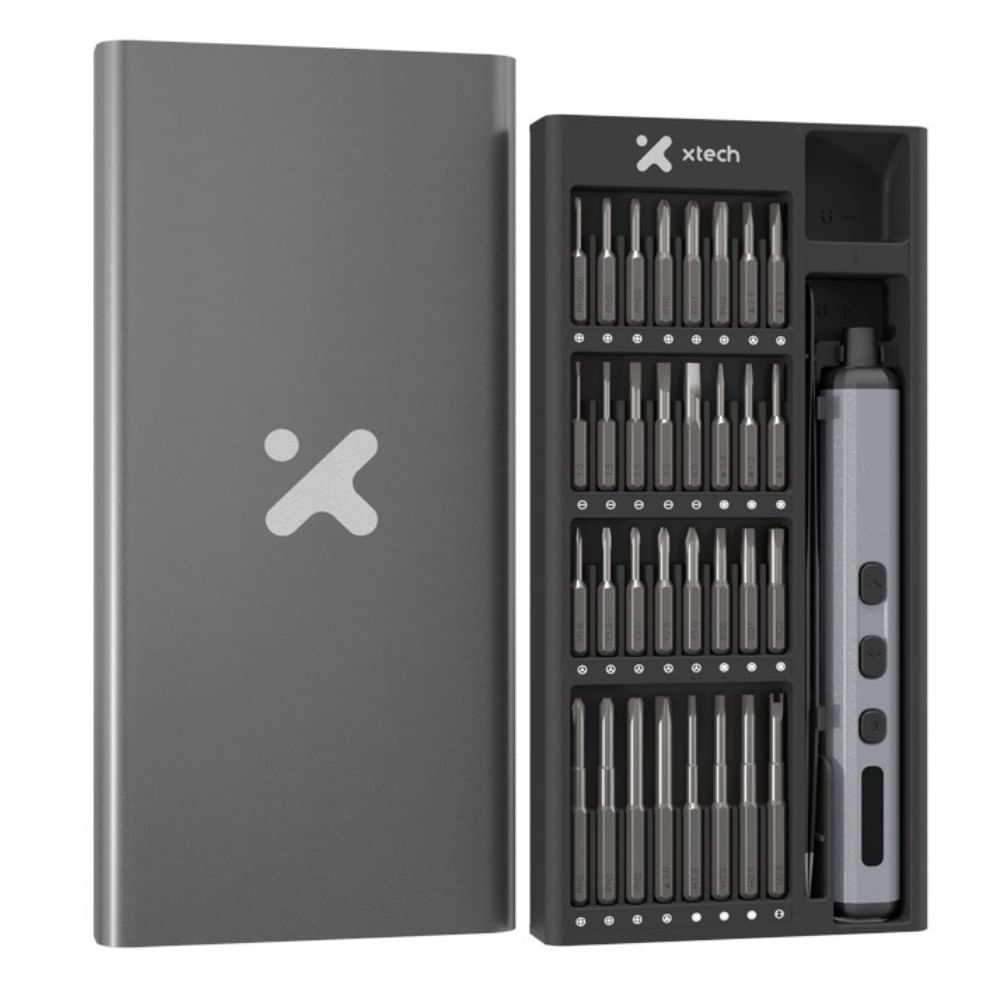 Kit de Destornillador Recargable y herramientas de precisión 68 en 1 USB-C - XTA-821