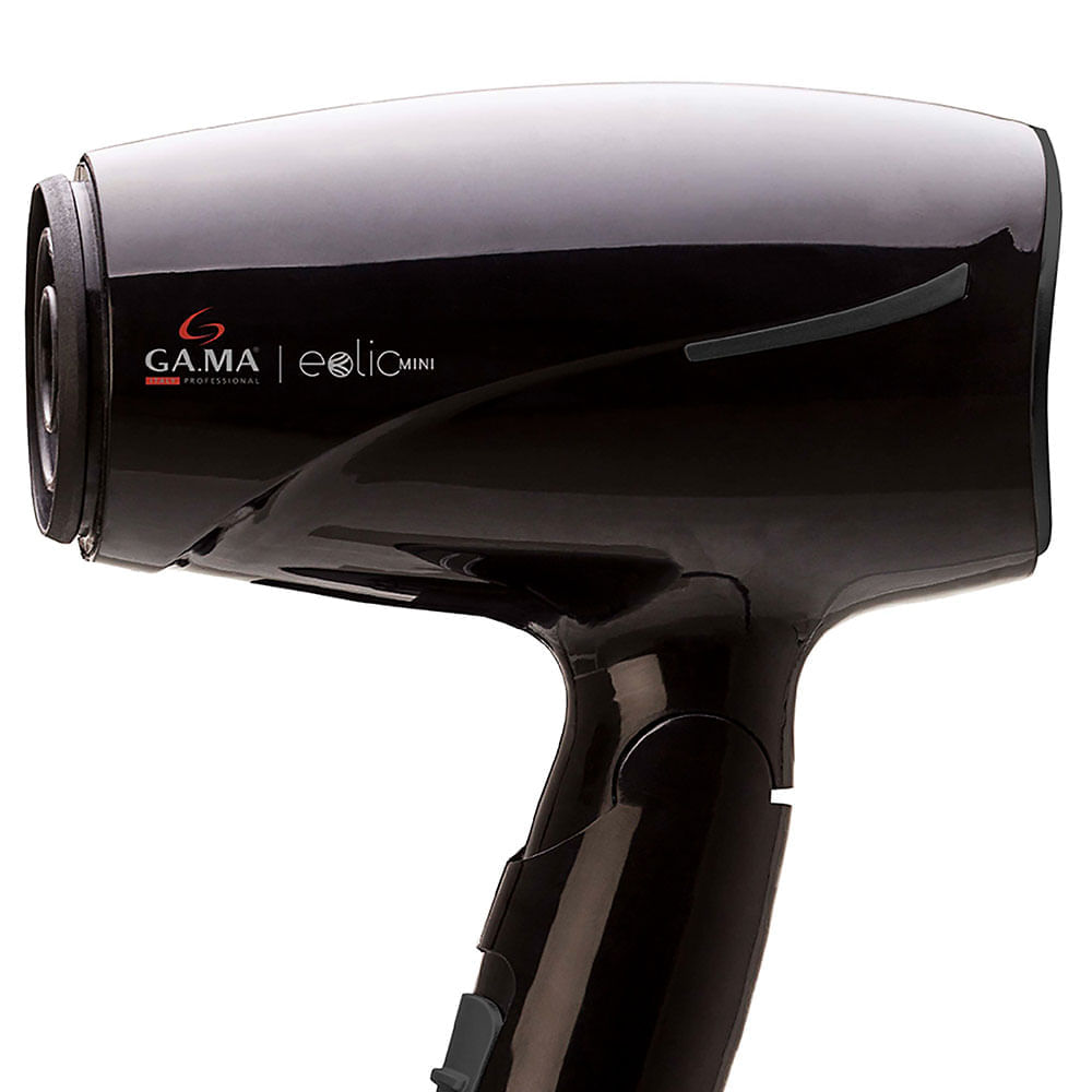 Secadora Eolic Mini Gama 1600W Negra- Compacta, Práctica