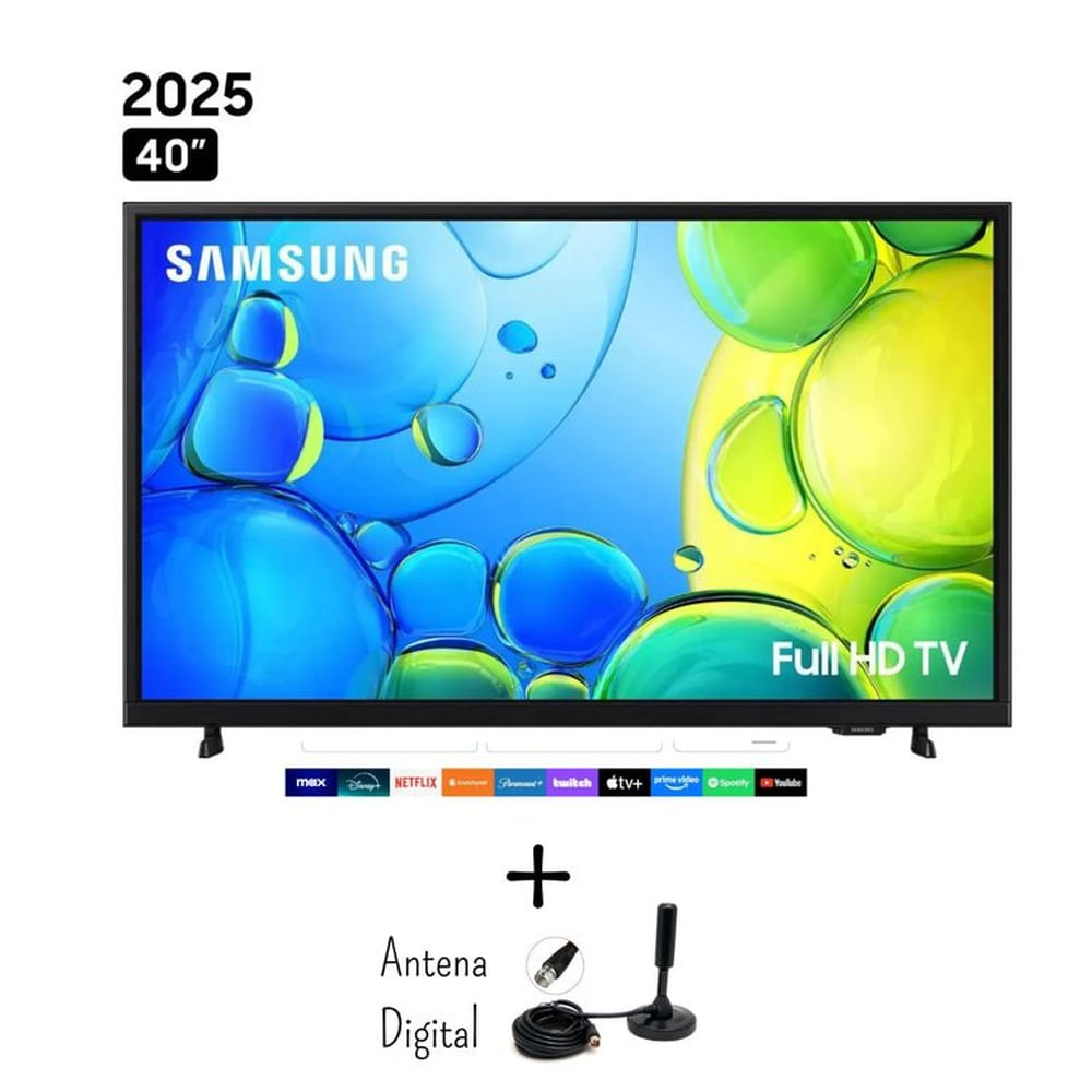 TELEVISOR SAMSUNG 40 UN40F6000FGXPE SMART TV FULL HD TIZEN OS + ANTENA