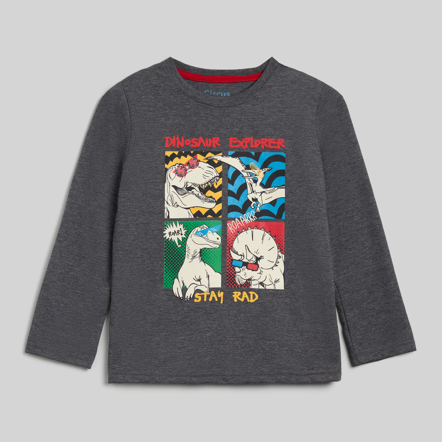 Polo Manga Larga Para Niño Circus