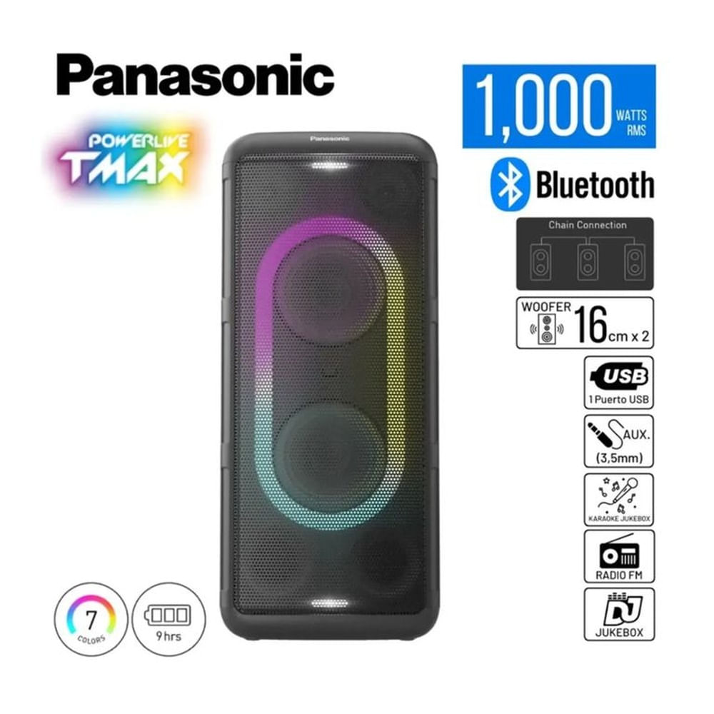 EQUIPO DE SONIDO PANASONIC SC-TMAX45 Negro