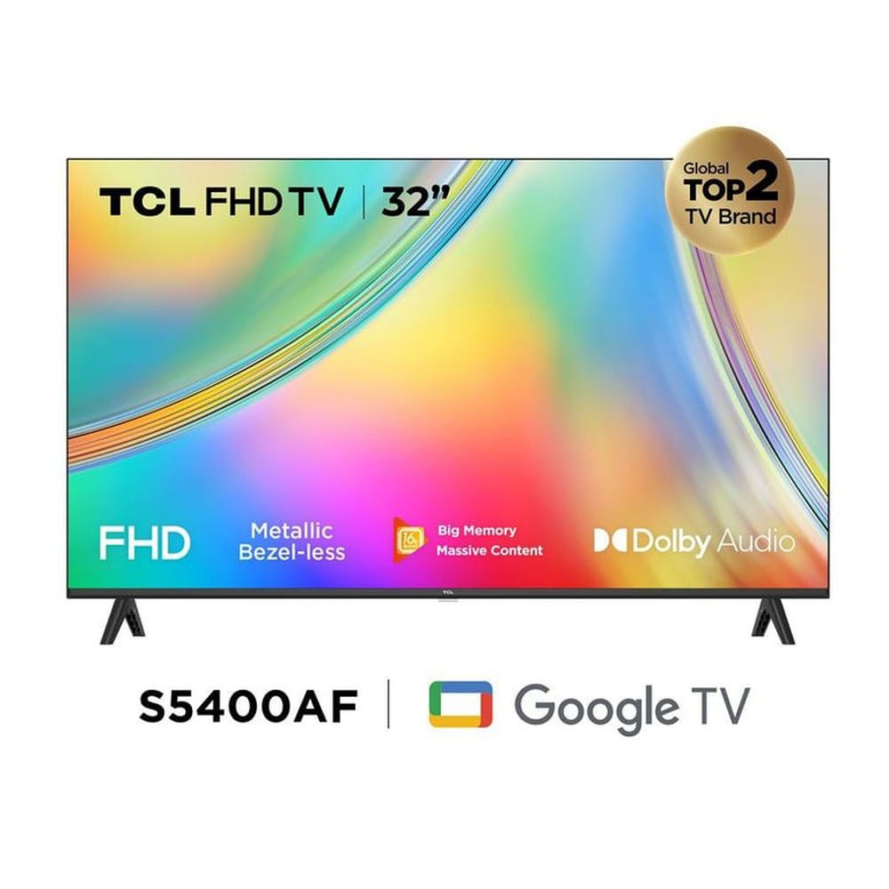 TELEVISOR TCL FULL HD 32 SMART TV 32S5400AF
