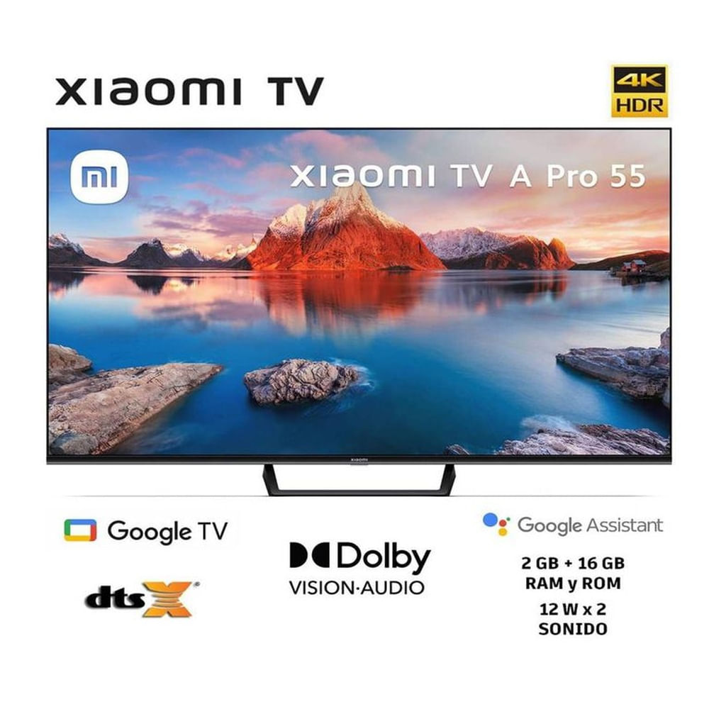 XIAOMI TV A PRO 55 LED UHD 4K SMART GOOGLE TV