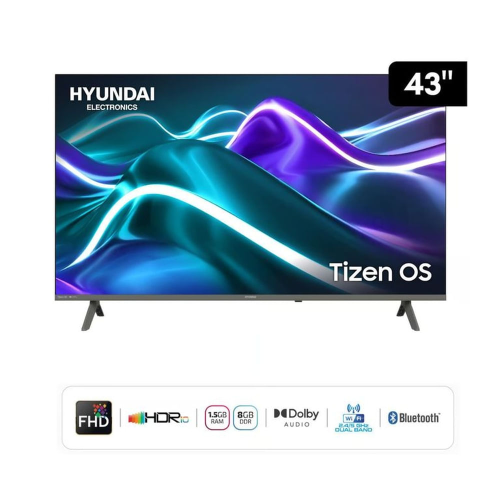 TELEVISOR HYUNDAI 43 HYLED4324TM FHD Smart Tv
