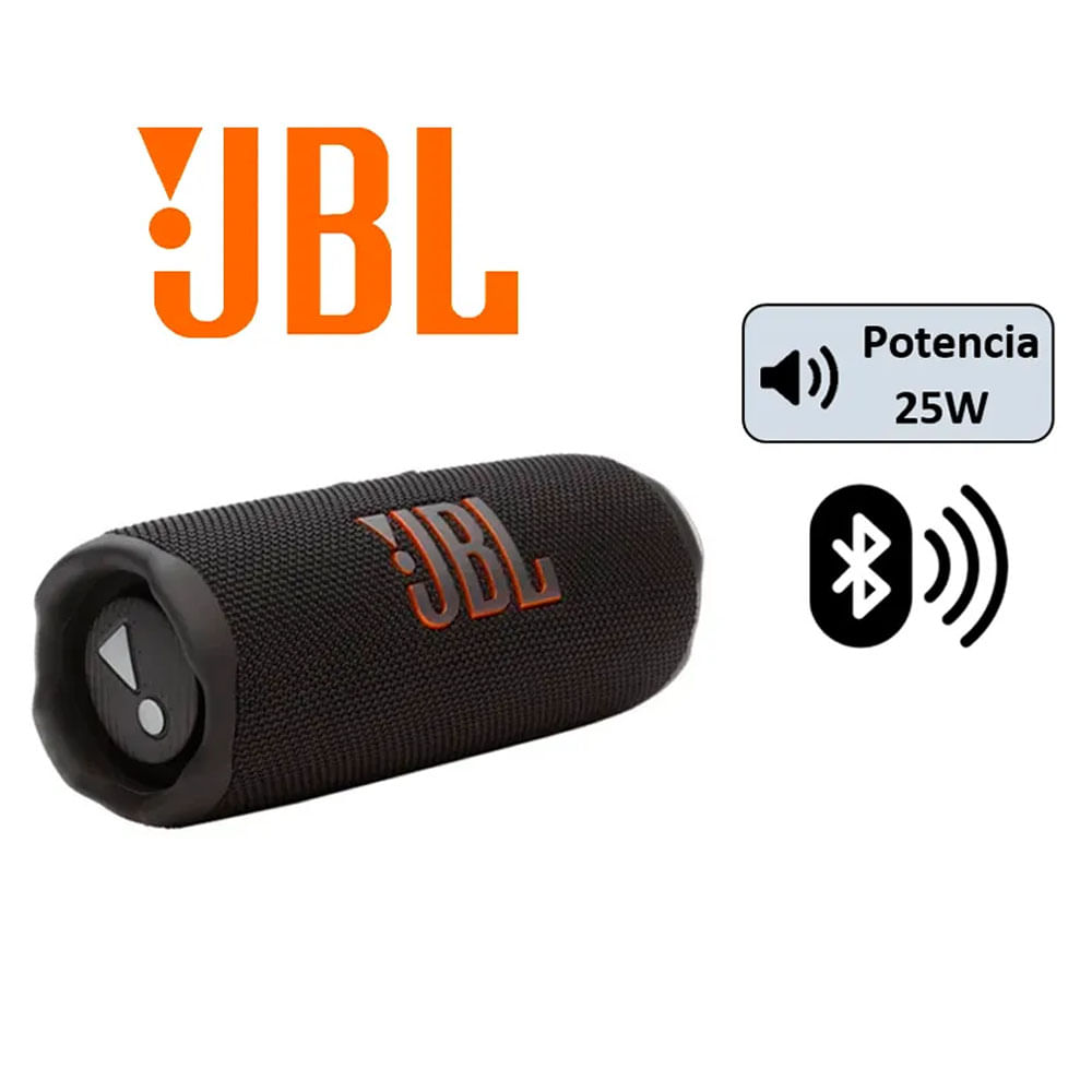 PARLANTE JBL FLIP 7 BT NEGRO