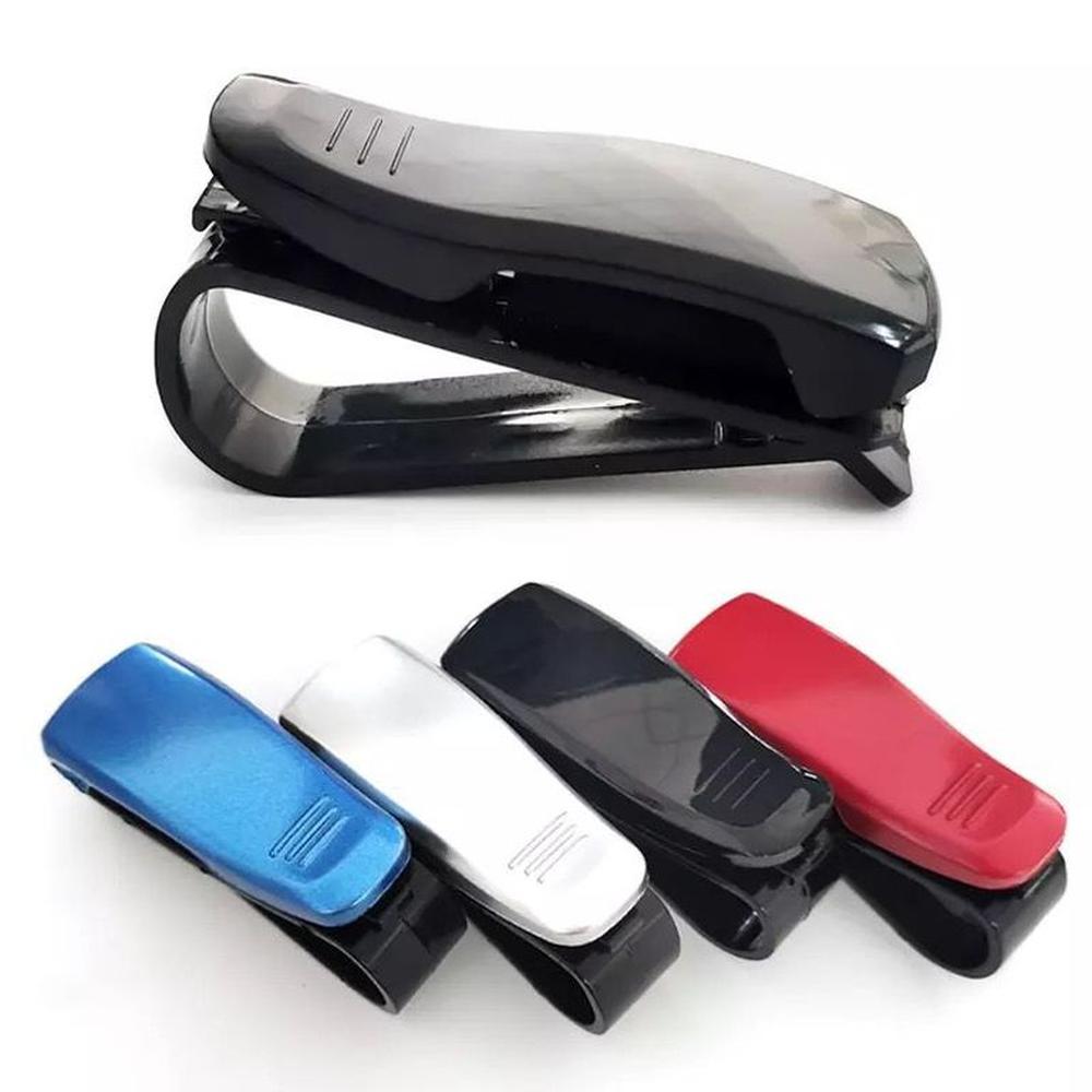 Clip Soporte Para Lentes Auto Antirayones Organizador Visera
