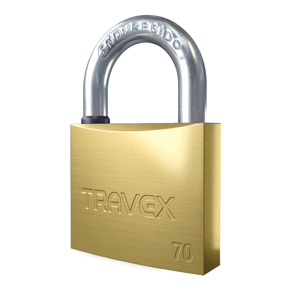 Candado Travex 70mm Alta Seguridad Uso Industrial 